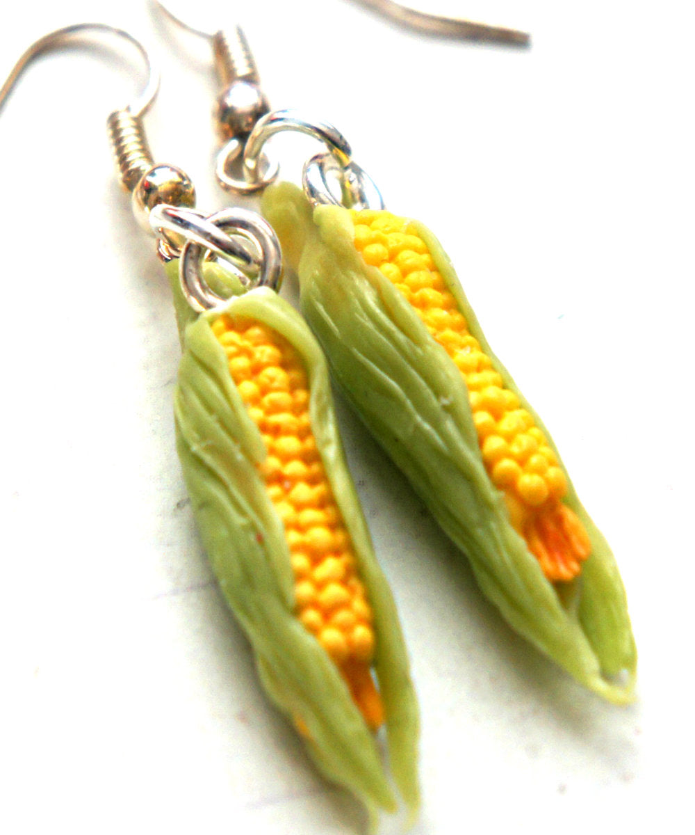 Corn Dangle Earrings - Jillicious charms and accessories