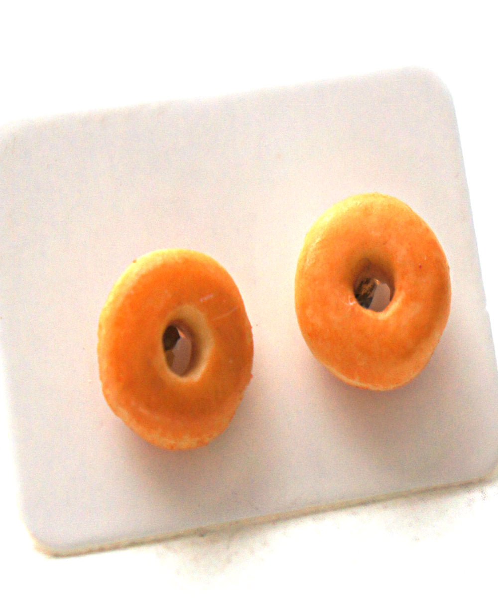 Glazed Donuts Stud Earrings - Jillicious charms and accessories