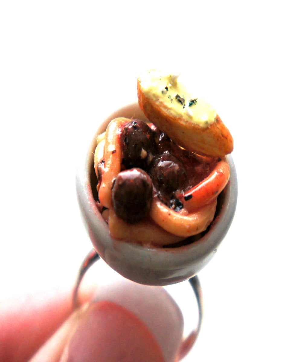 Spaghetti with Meatballs Ring - Jillicious charms and accessories