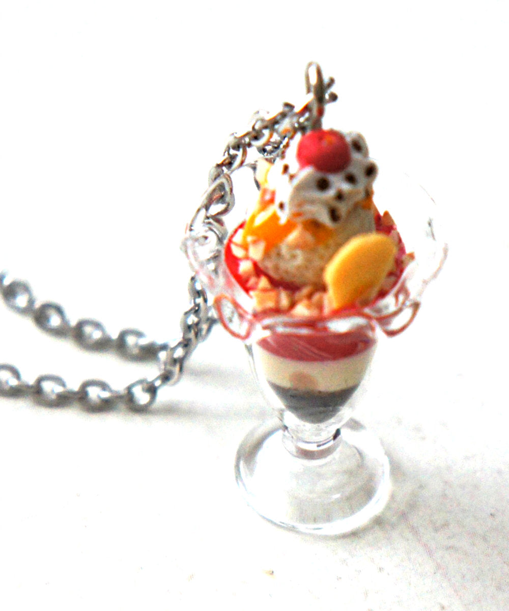 Neapolitan Milkshake Necklace - Jillicious charms and accessories