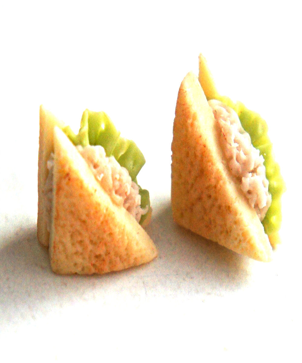 Tuna Sandwich Earrings - Jillicious charms and accessories