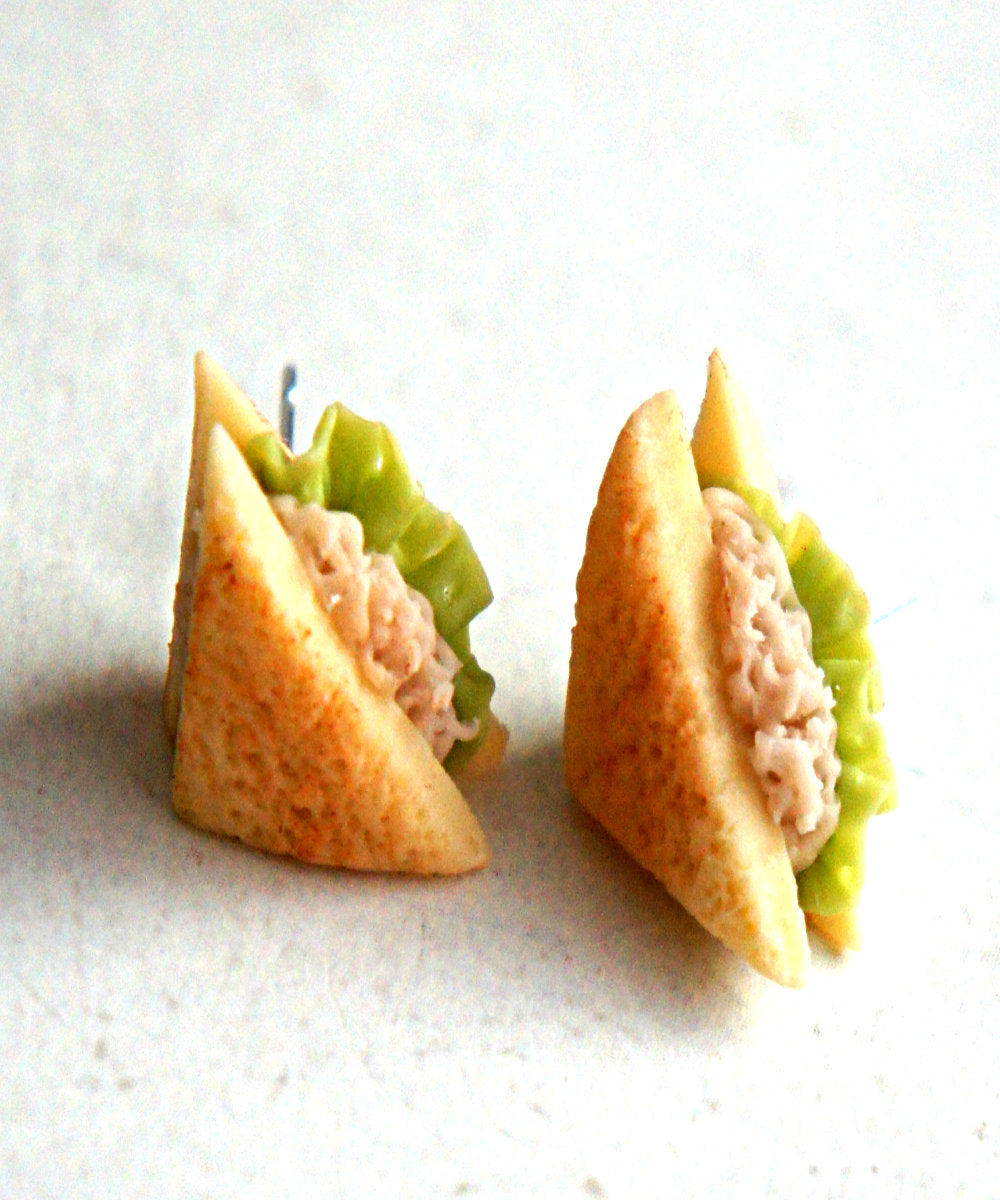 Tuna Sandwich Earrings - Jillicious charms and accessories