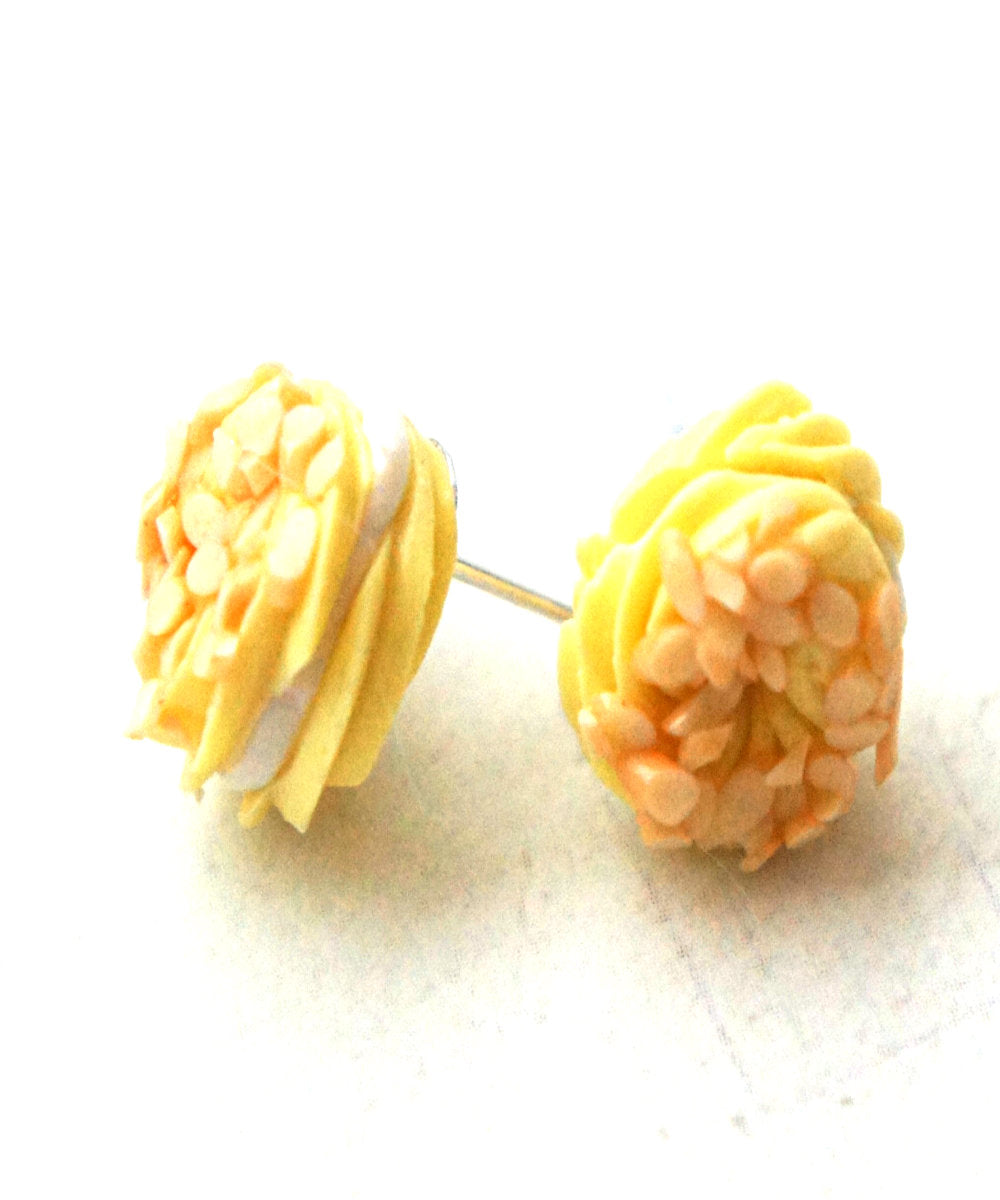 French Cruller Stud Earrings - Jillicious charms and accessories