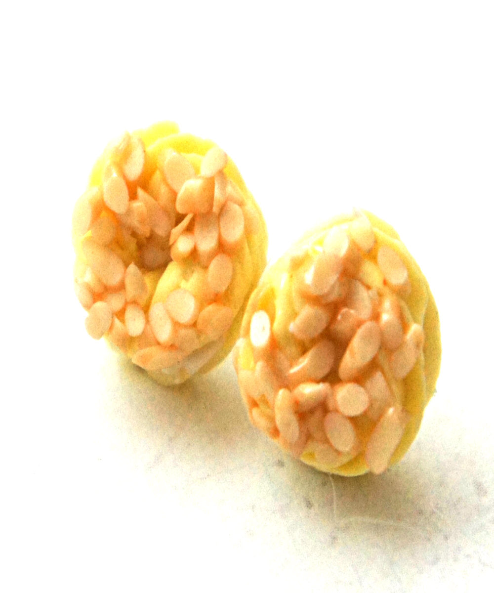 French Cruller Stud Earrings - Jillicious charms and accessories