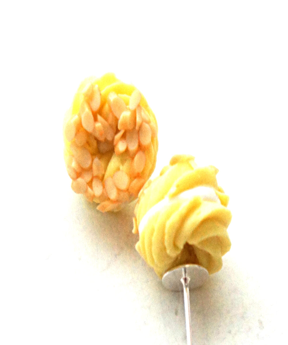 French Cruller Stud Earrings - Jillicious charms and accessories