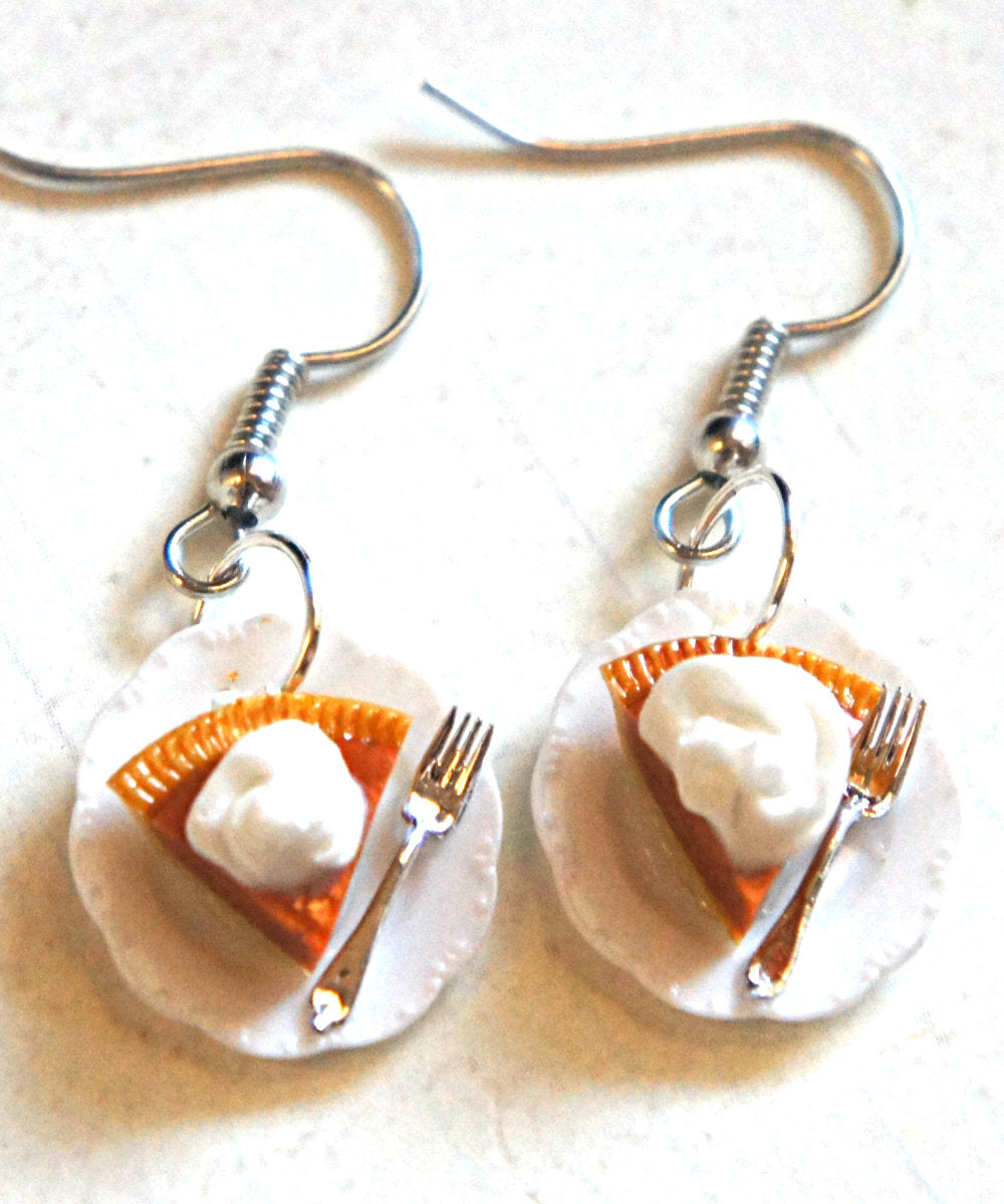 Pumpkin Pie Dangle Earrings - Jillicious charms and accessories