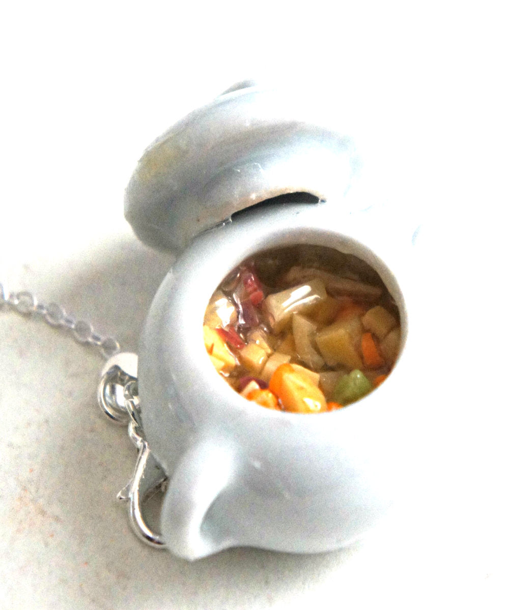 Vegetable Soup Necklace - Jillicious charms and accessories