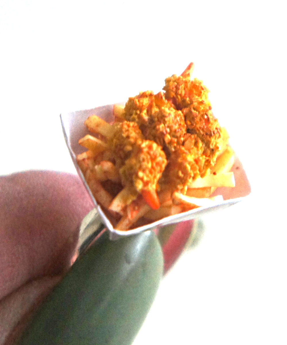 Shrimp and Chips Ring - Jillicious charms and accessories