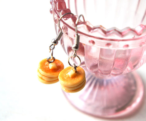 Pancakes Dangle Earrings - Jillicious charms and accessories