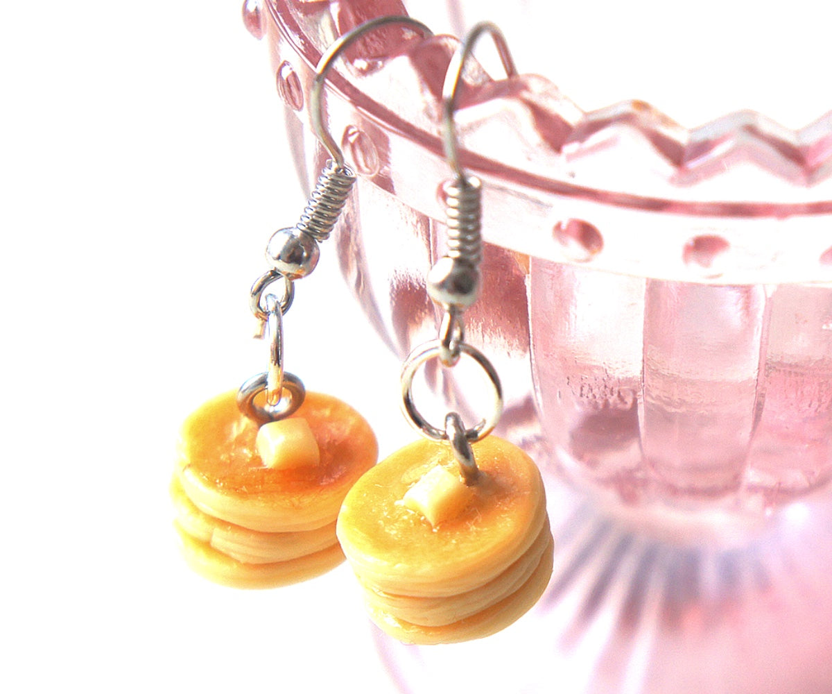Pancakes Dangle Earrings - Jillicious charms and accessories