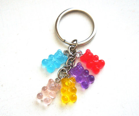 Gummy Bears Keychain - Jillicious charms and accessories