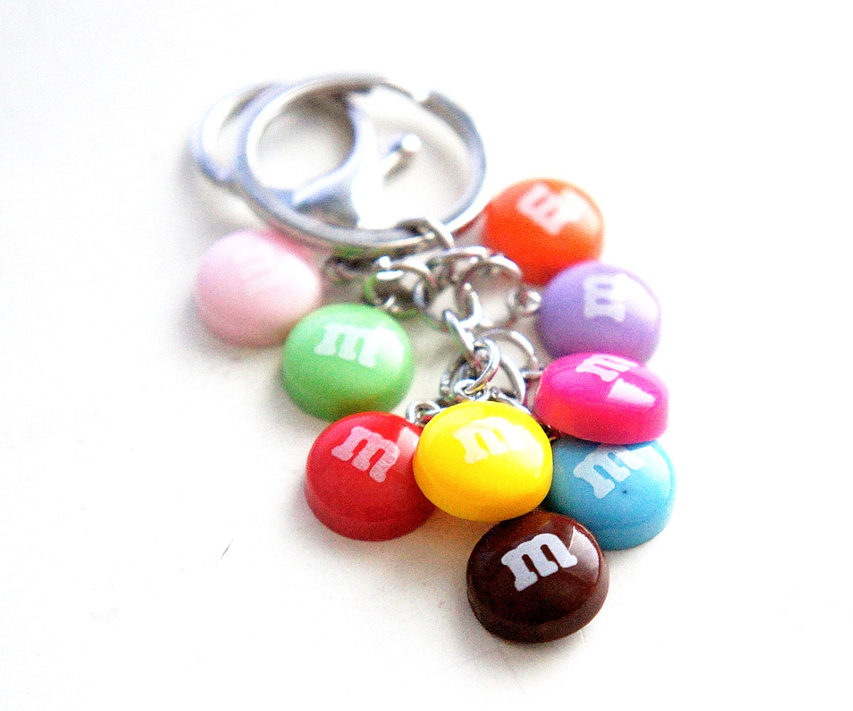 White M&M Candy Shoe Charm –