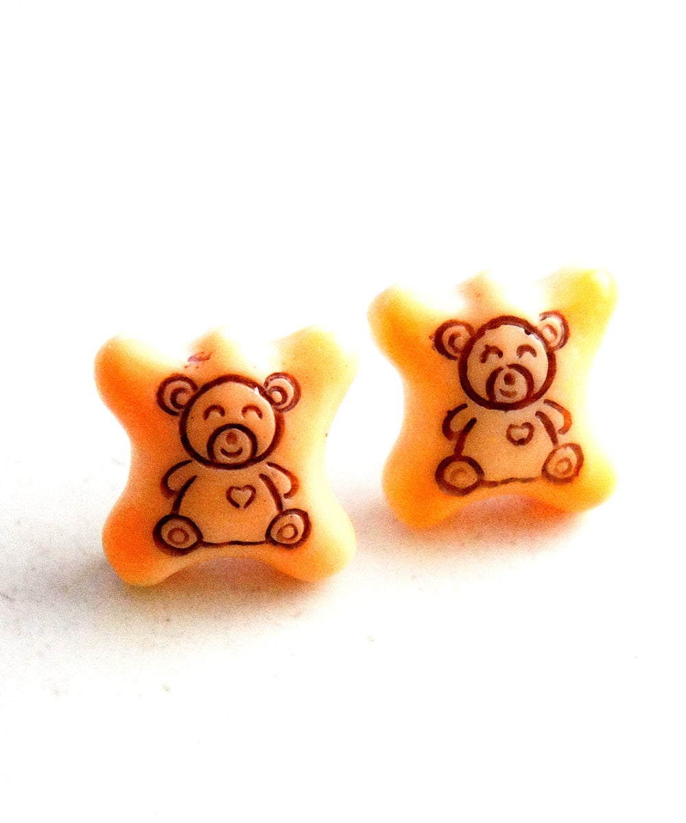Hello Panda Biscuit Earrings - Jillicious charms and accessories