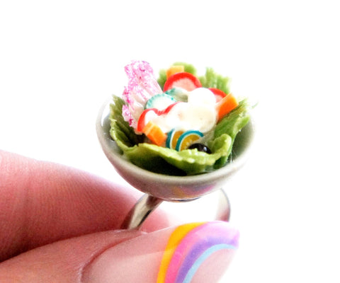 Salad Bowl Ring - Jillicious charms and accessories