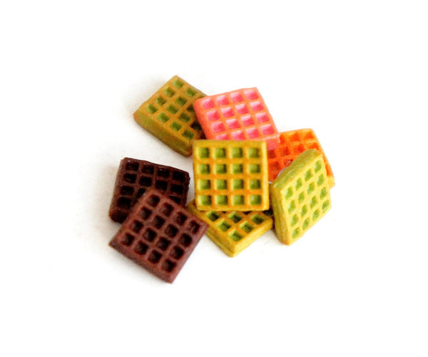 Waffles Stud Earrings - Jillicious charms and accessories