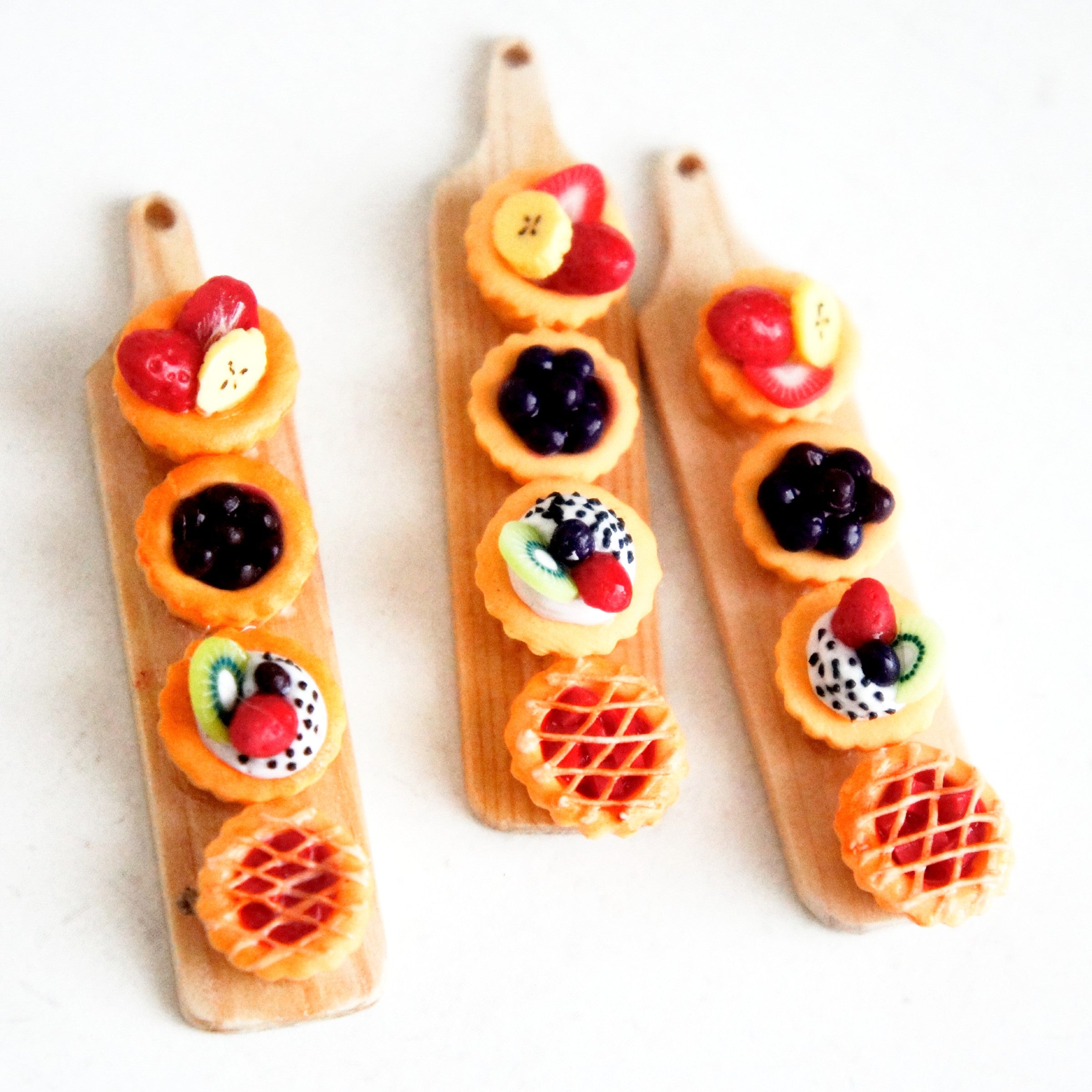 Fruit Pie Sampler Necklace - Jillicious charms and accessories
