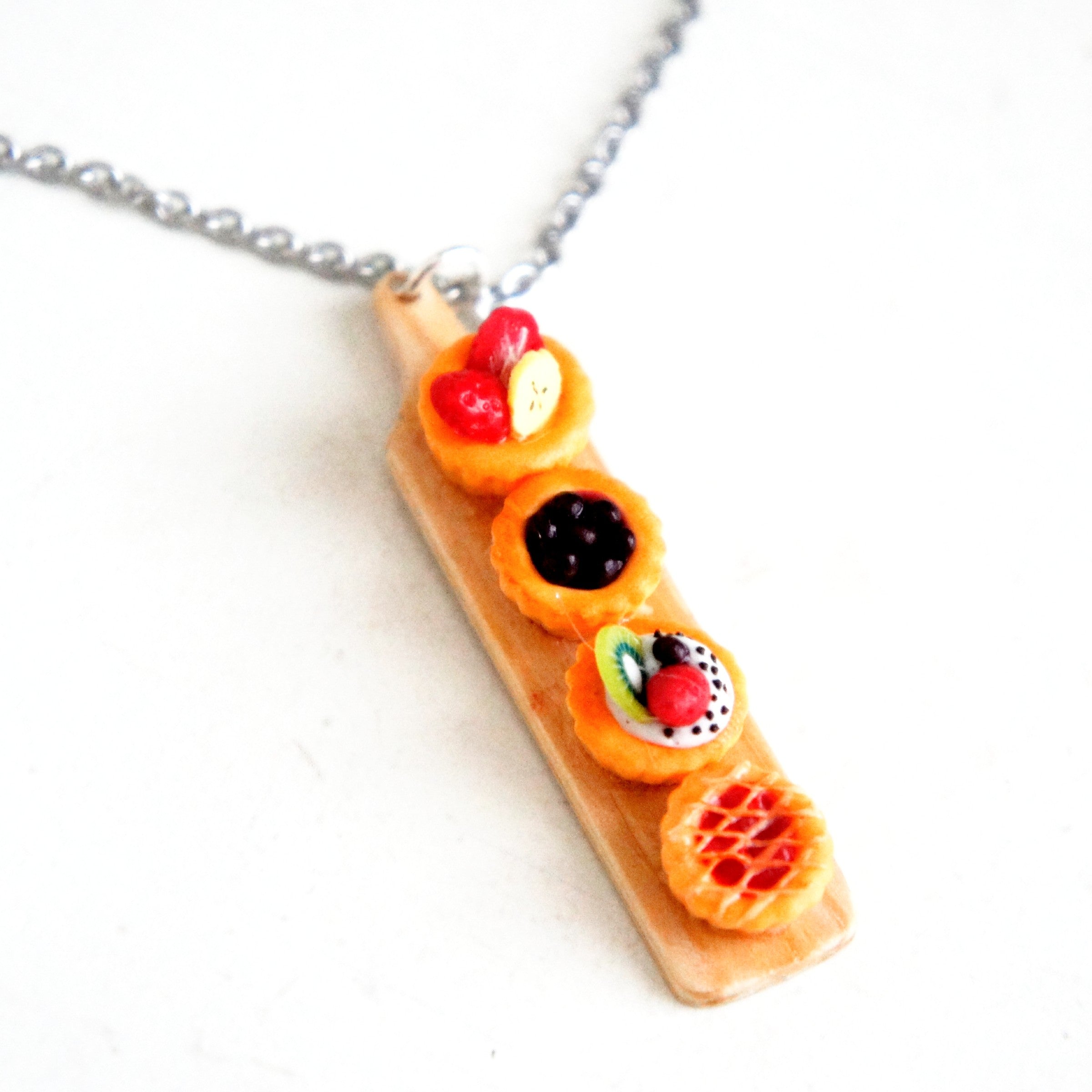 Fruit Pie Sampler Necklace - Jillicious charms and accessories