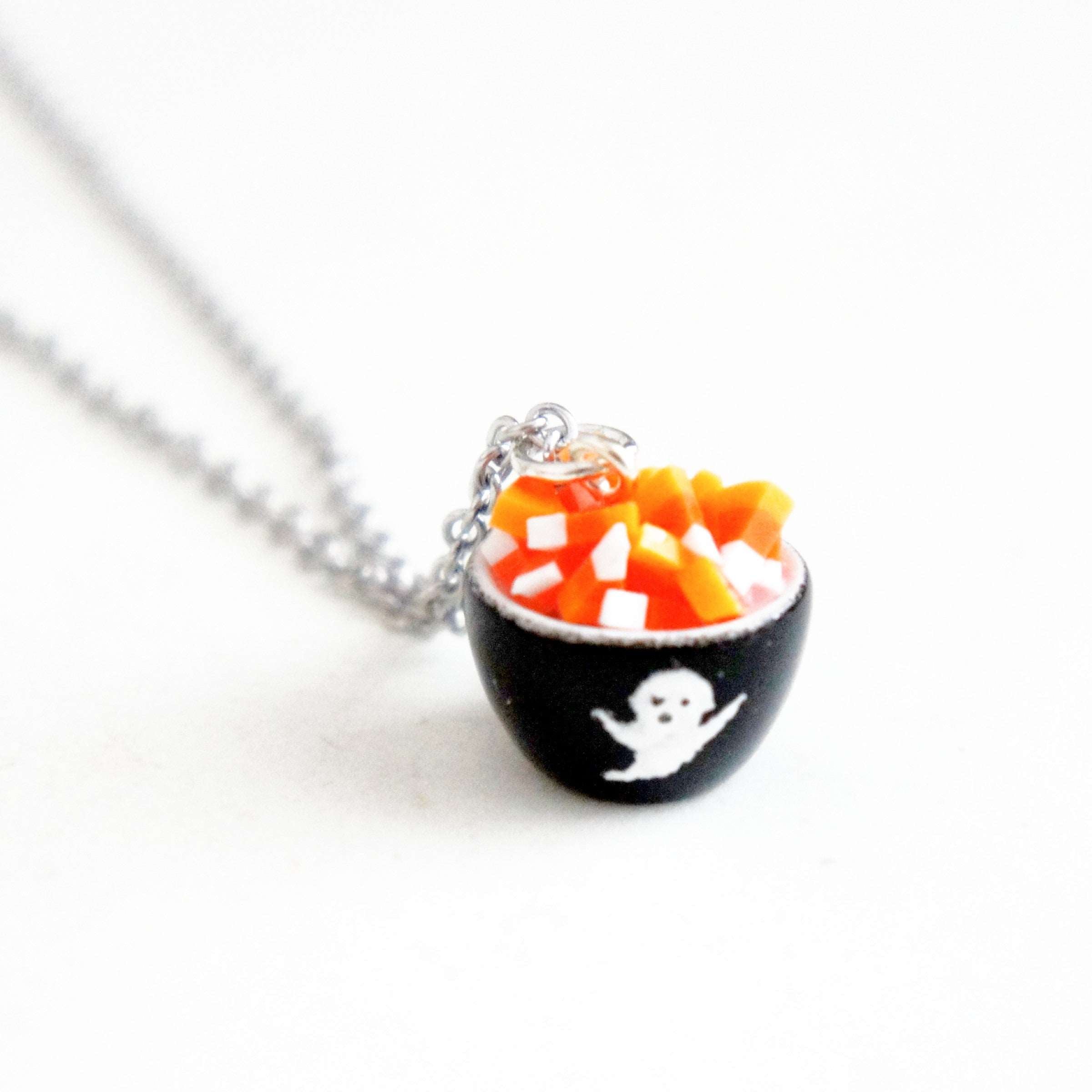 Candycorn Bowl Necklace - Jillicious charms and accessories