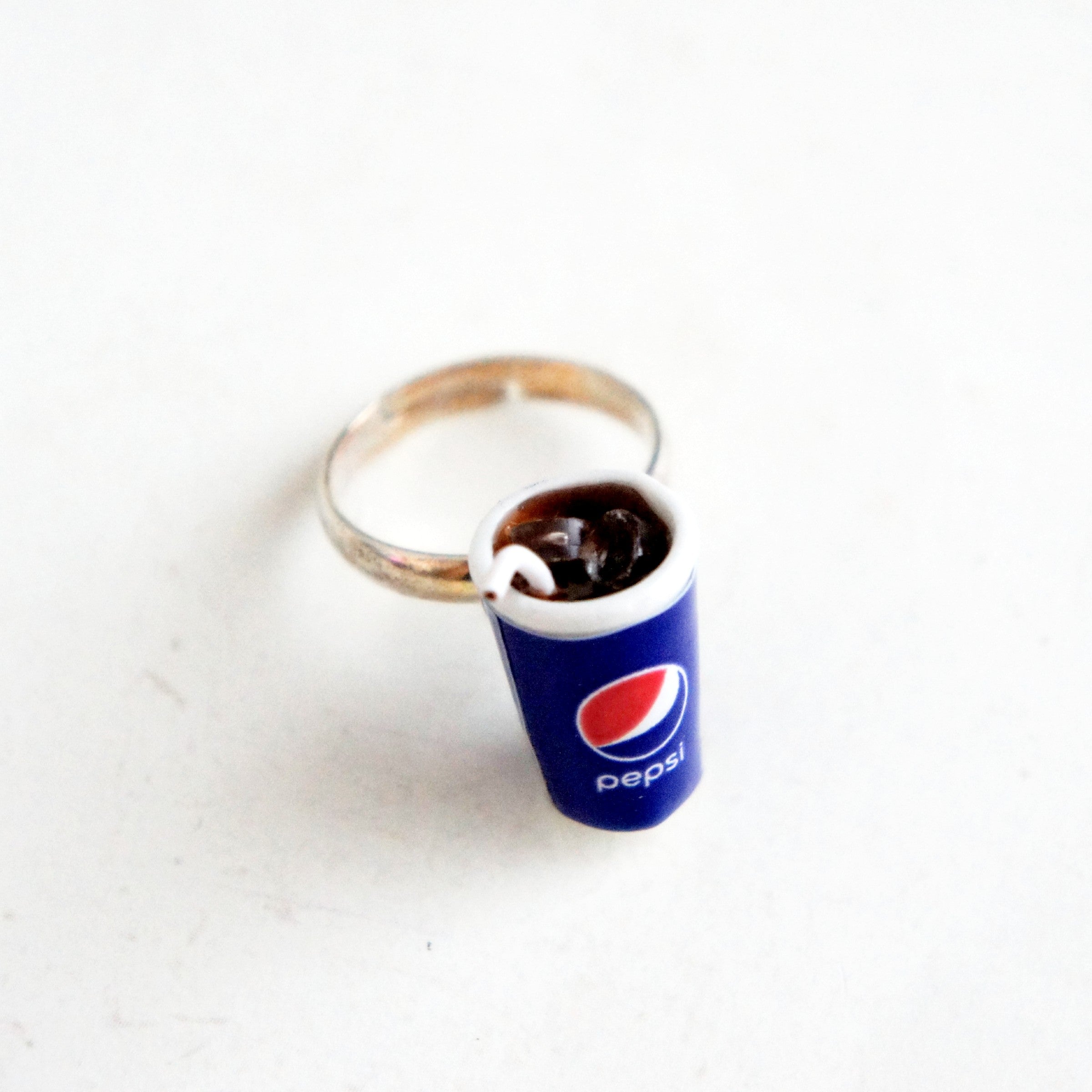 Pepsi Soda Ring - Jillicious charms and accessories