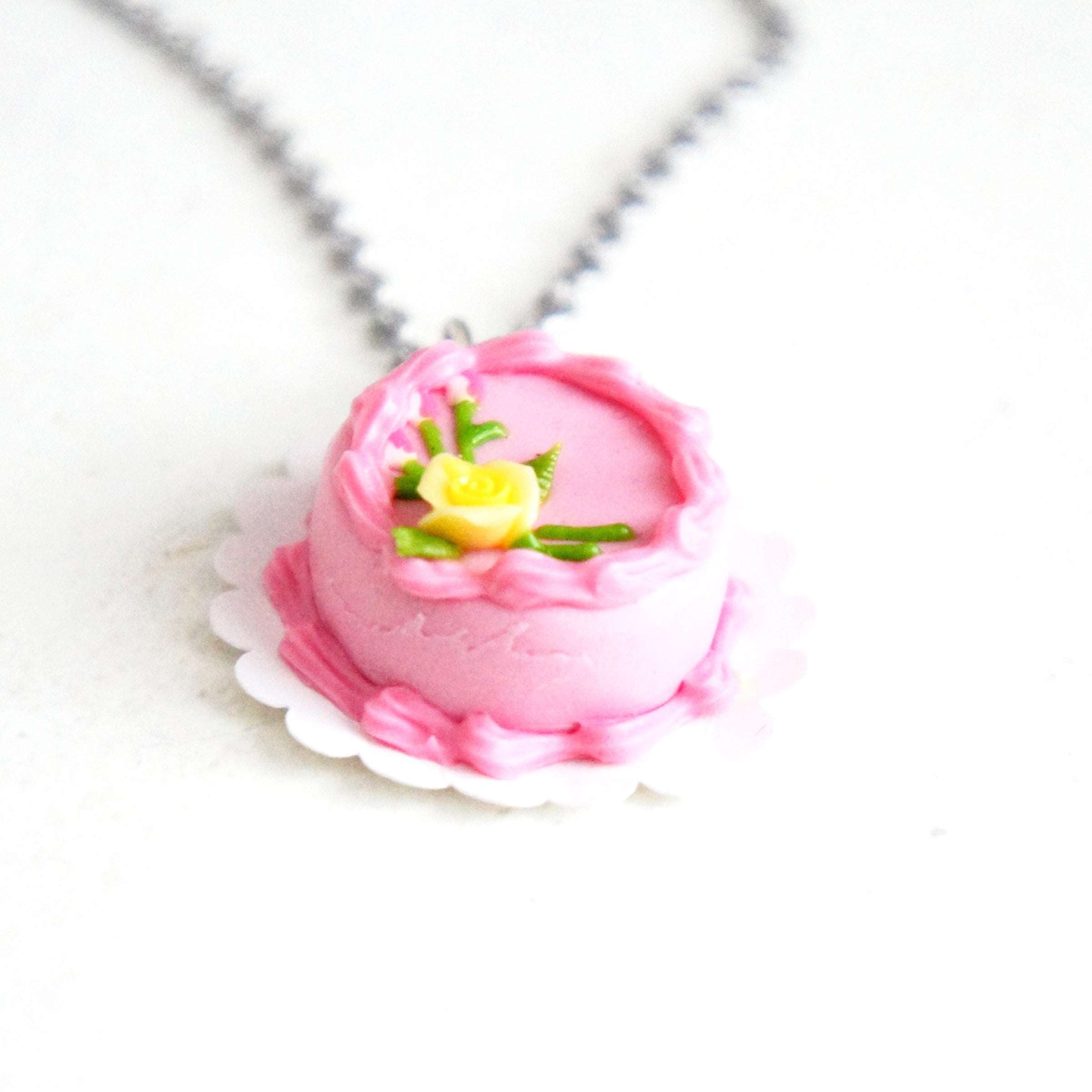 Celebration Cake Necklace - Jillicious charms and accessories