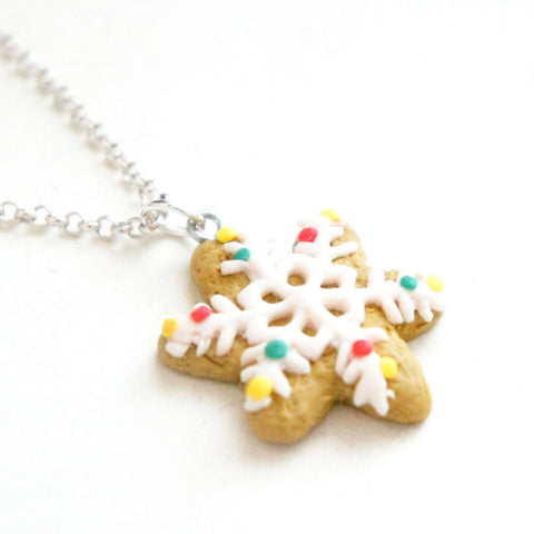 Christmas Sugar Cookie Necklace - Jillicious charms and accessories