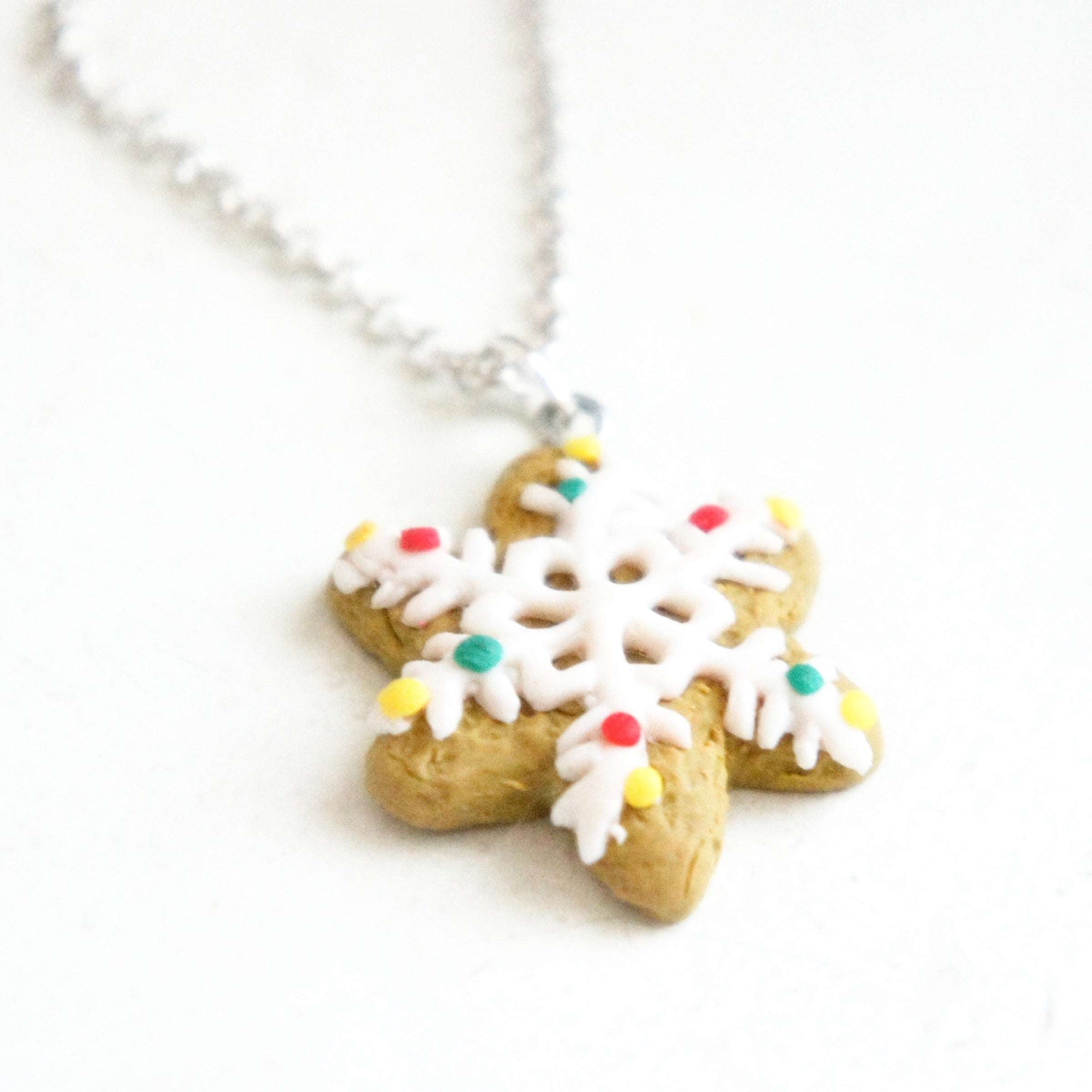 Christmas Sugar Cookie Necklace - Jillicious charms and accessories