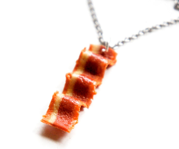 Bacon Necklace - Jillicious charms and accessories