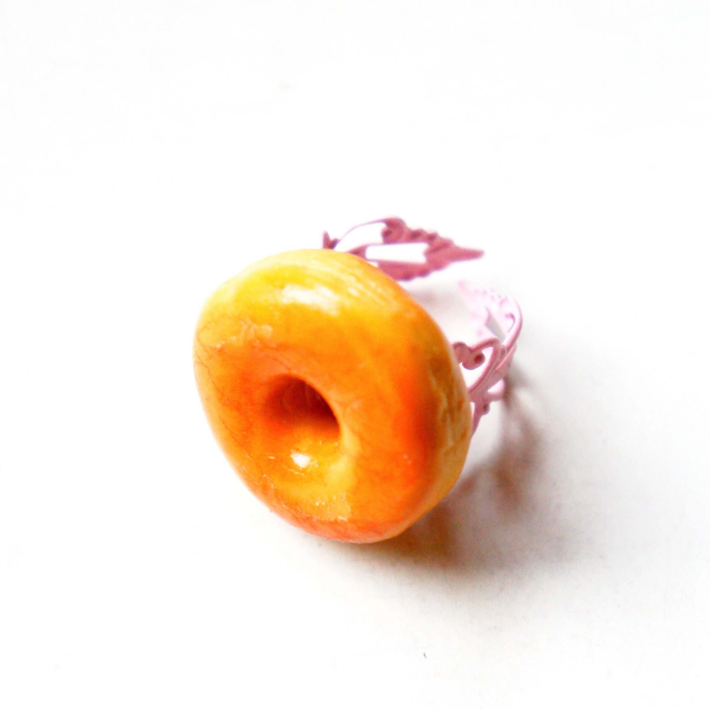 Glazed Donut Ring - Jillicious charms and accessories