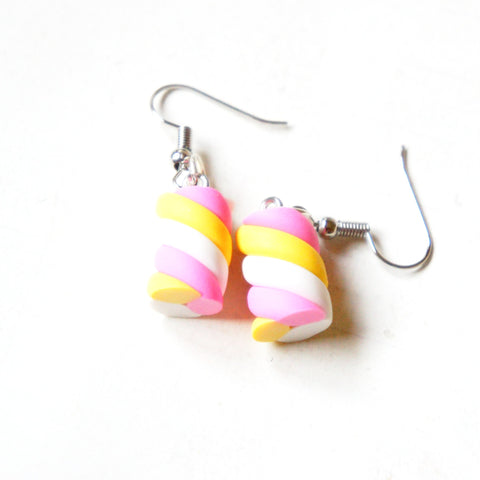 Marshmallow Dangle Earrings - Jillicious charms and accessories