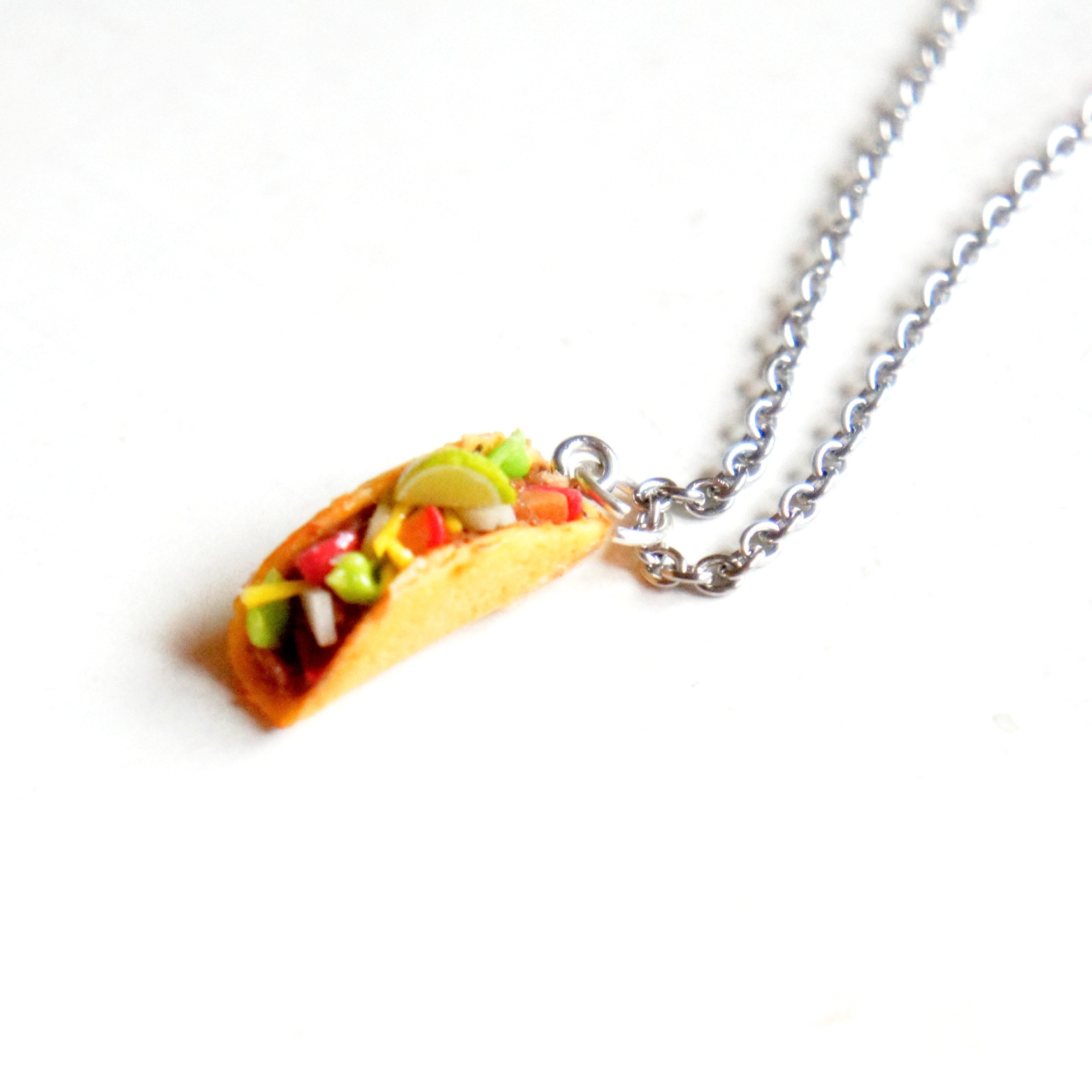 Taco Necklace - Jillicious charms and accessories