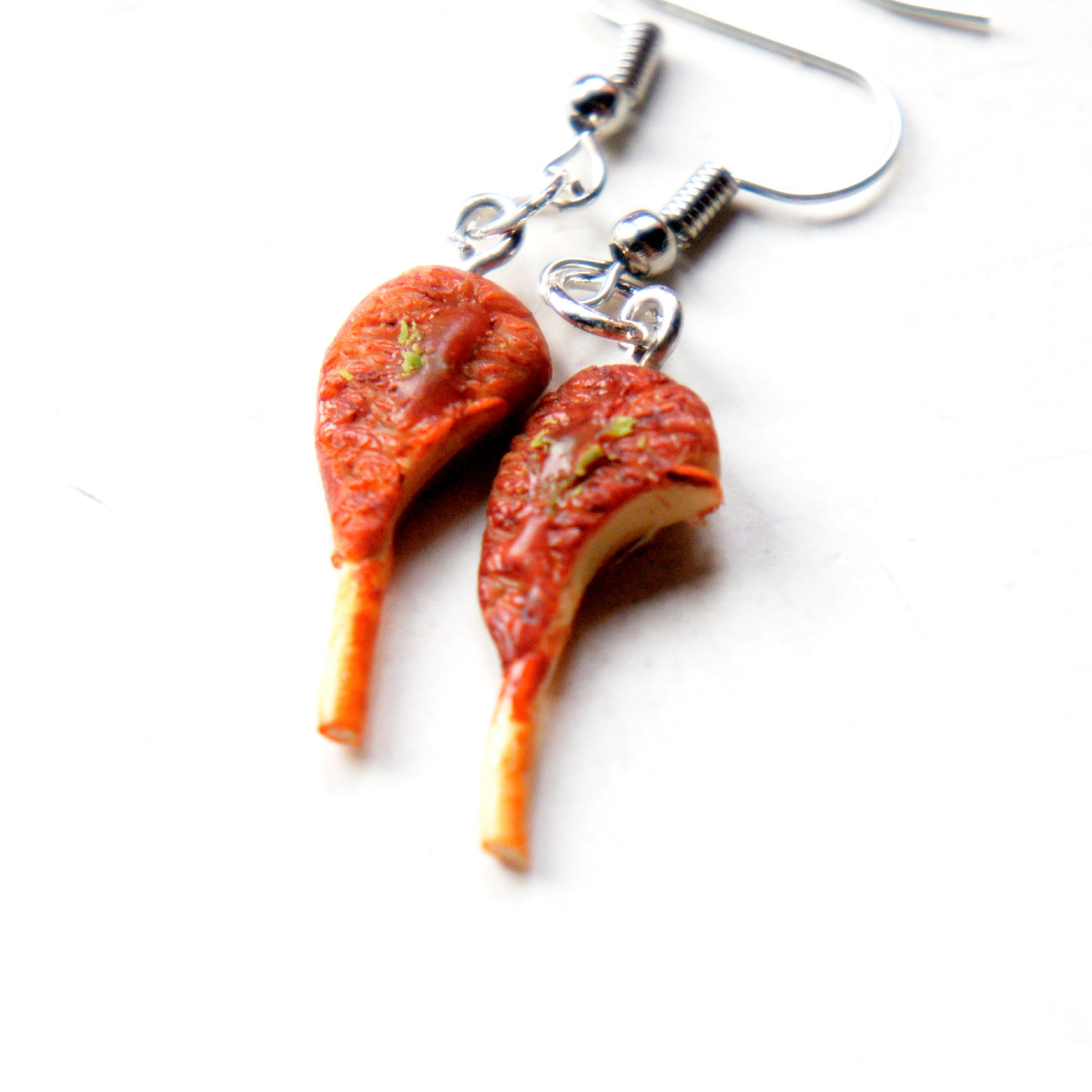 Lamb chops Dangle Earrings - Jillicious charms and accessories