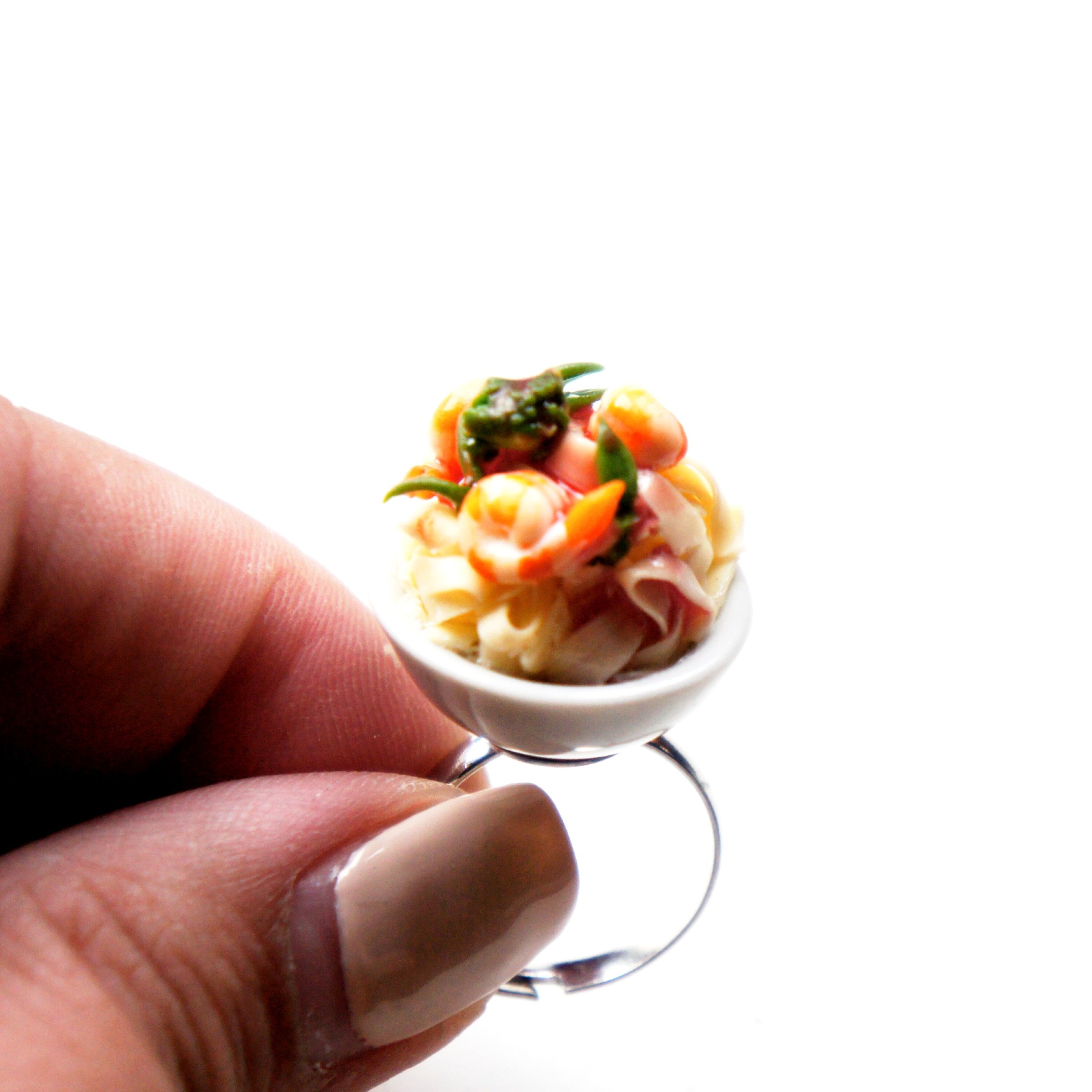 Seafood Pasta Ring - Jillicious charms and accessories