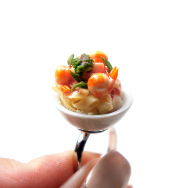 Seafood Pasta Ring - Jillicious charms and accessories