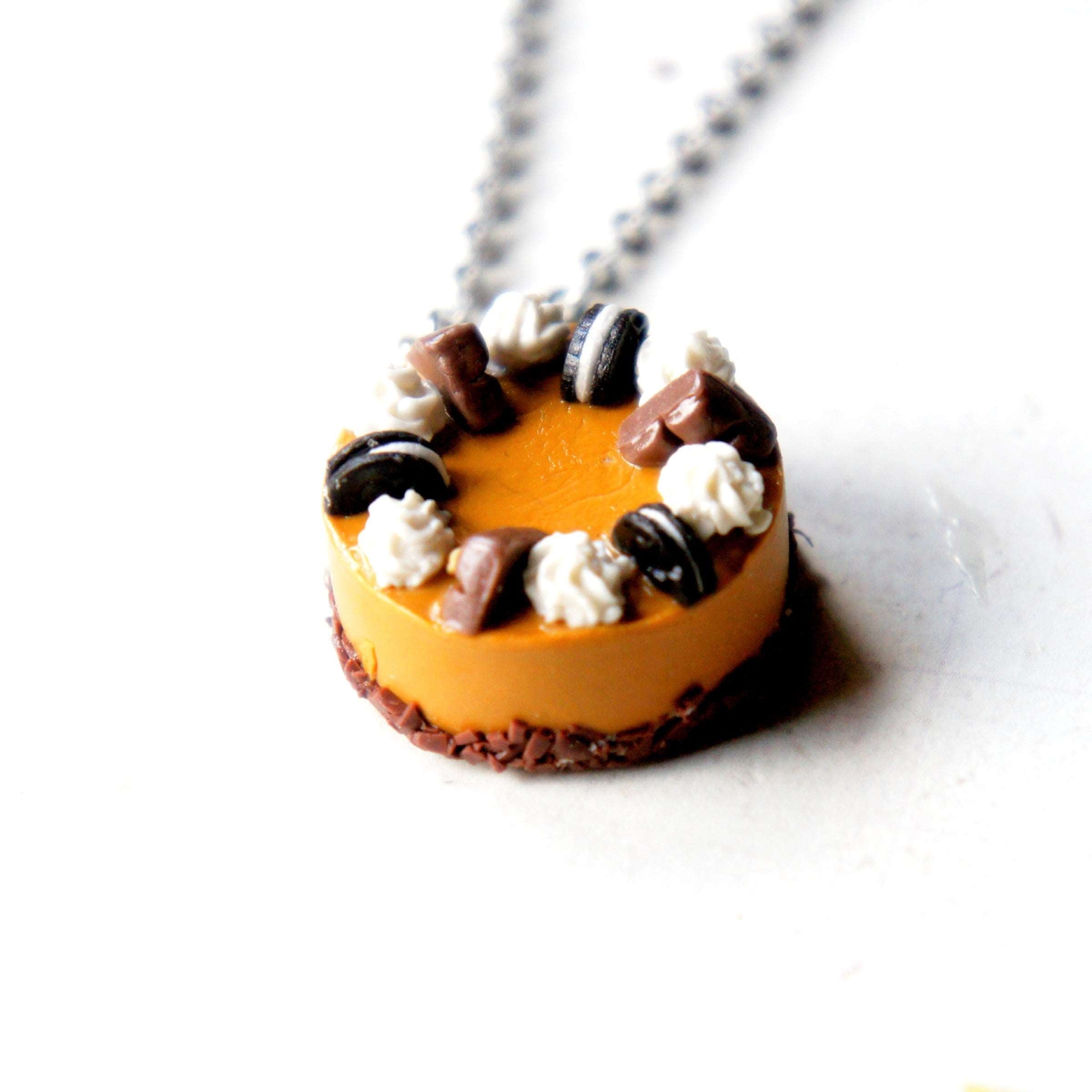Cookies and Cream Cake Necklace - Jillicious charms and accessories