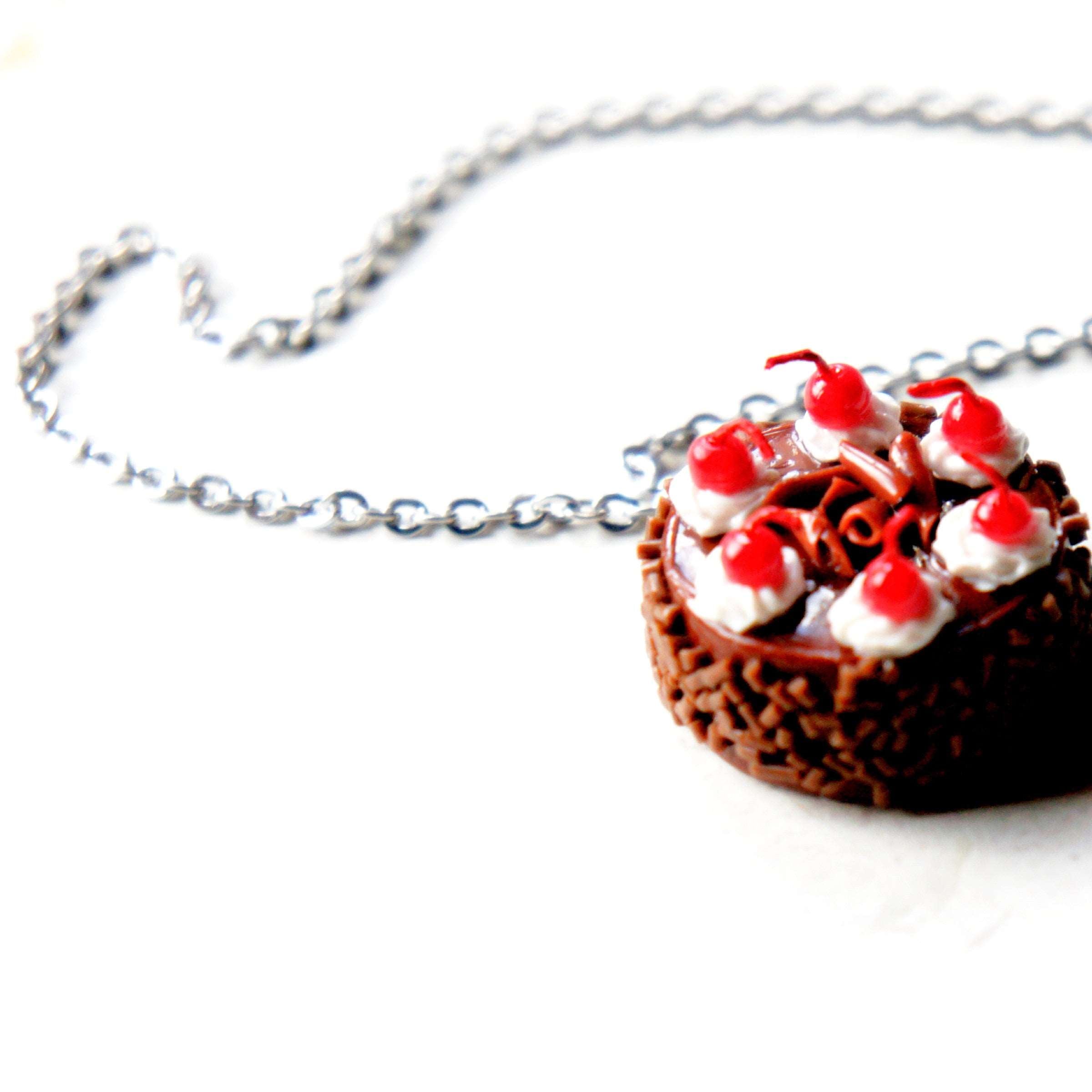 Black Forest Cake Necklace - Jillicious charms and accessories
