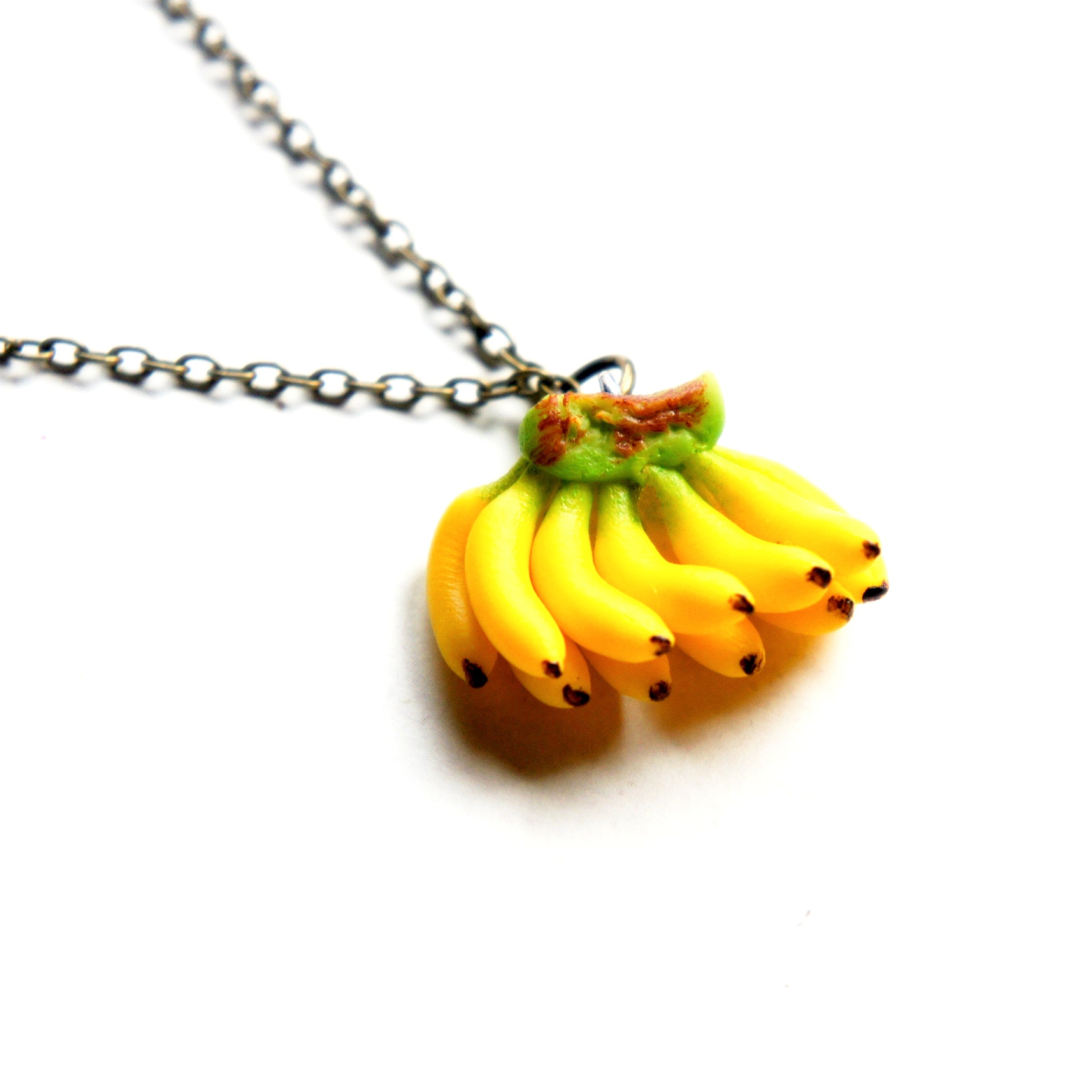 Banana Bunch Necklace - Jillicious charms and accessories