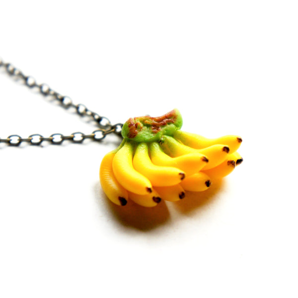 Banana Bunch Necklace - Jillicious charms and accessories