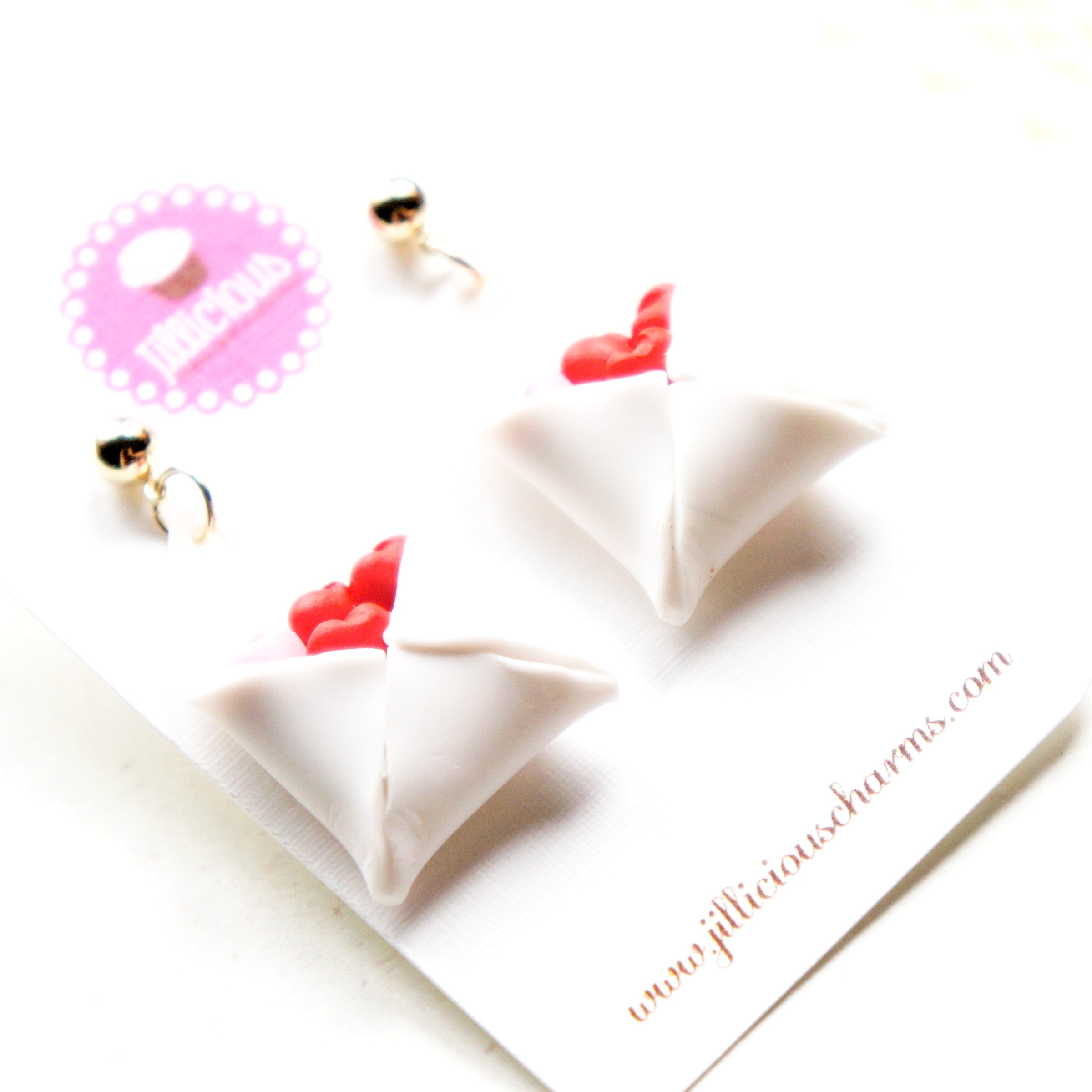 Love Letter Dangle Earrings - Jillicious charms and accessories