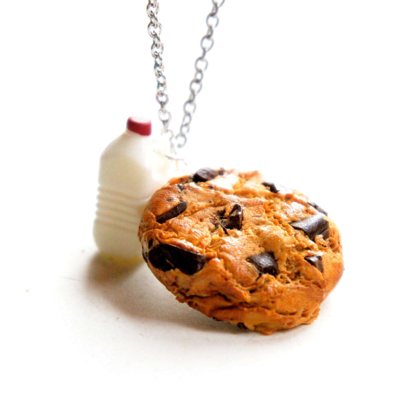 Cookie and Milk Necklace - Jillicious charms and accessories