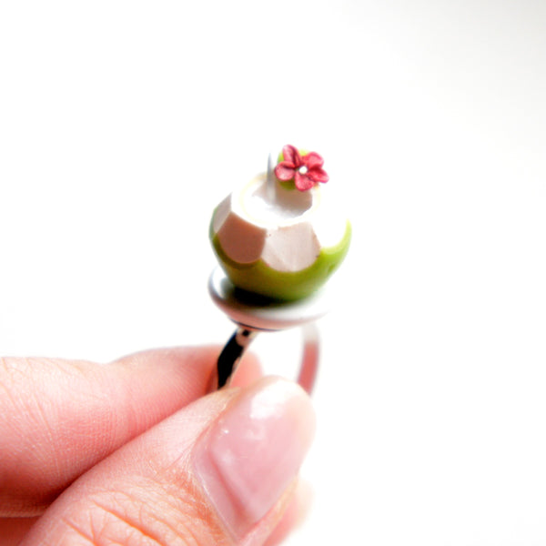 Coconut Juice Ring - Jillicious charms and accessories