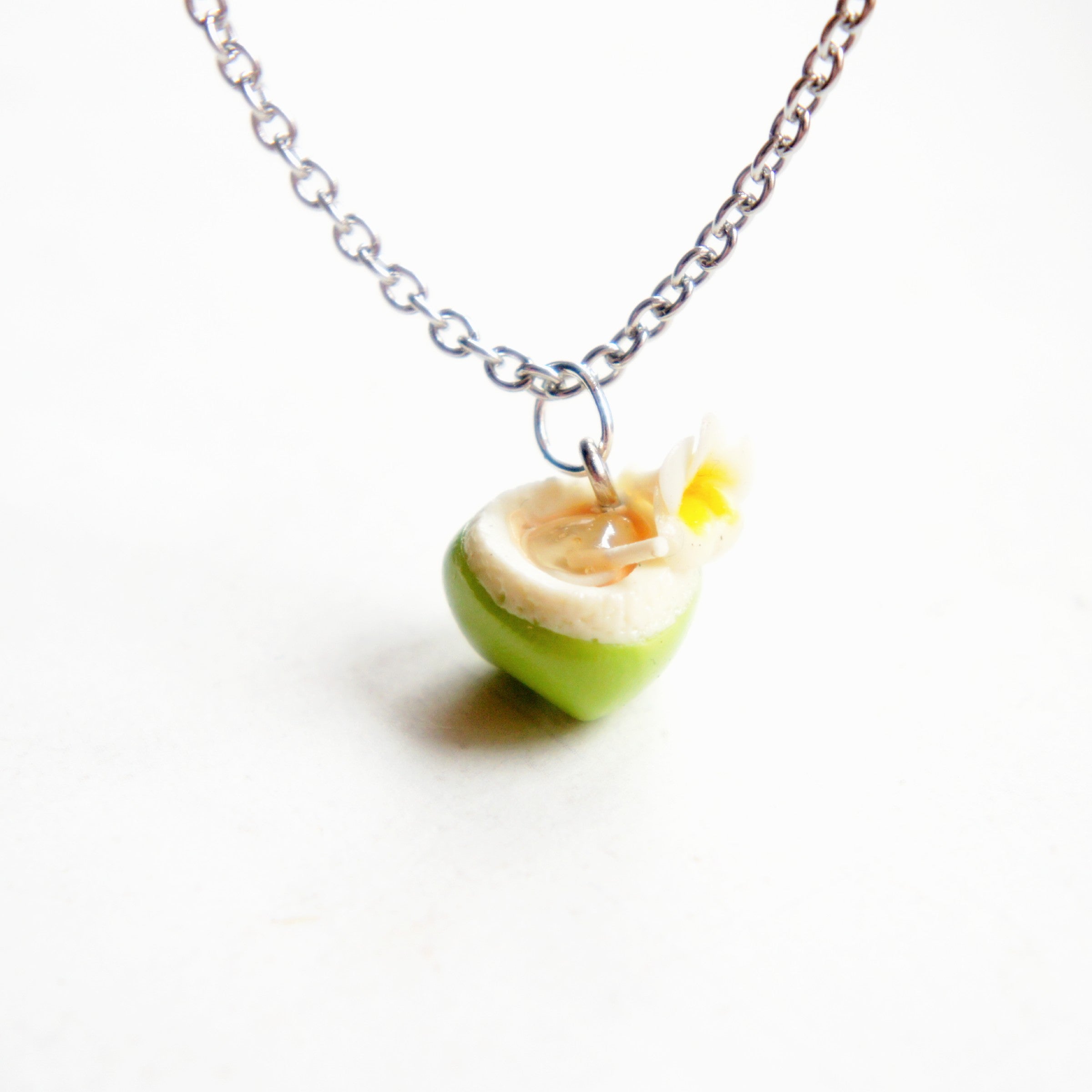 Coconut Juice Necklace - Jillicious charms and accessories