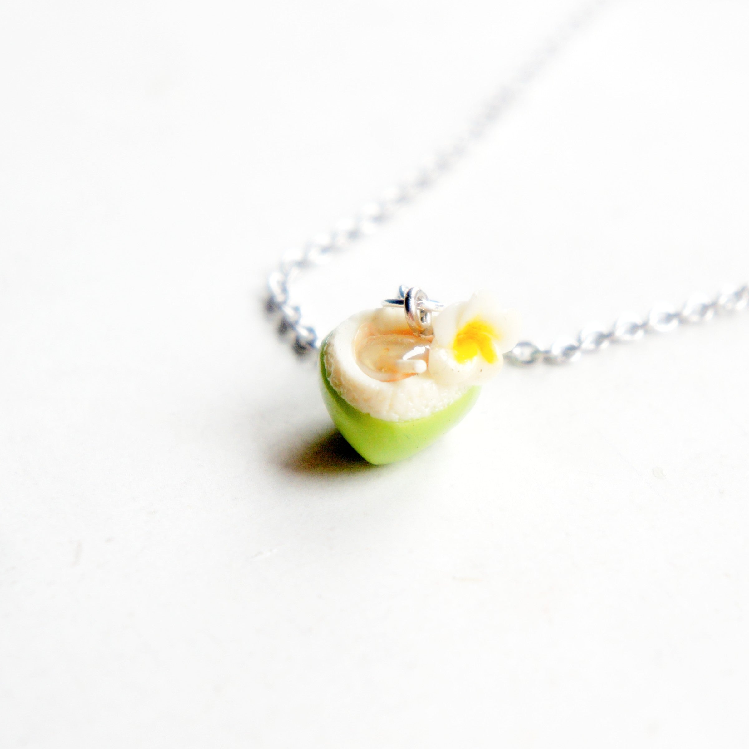 Coconut Juice Necklace - Jillicious charms and accessories