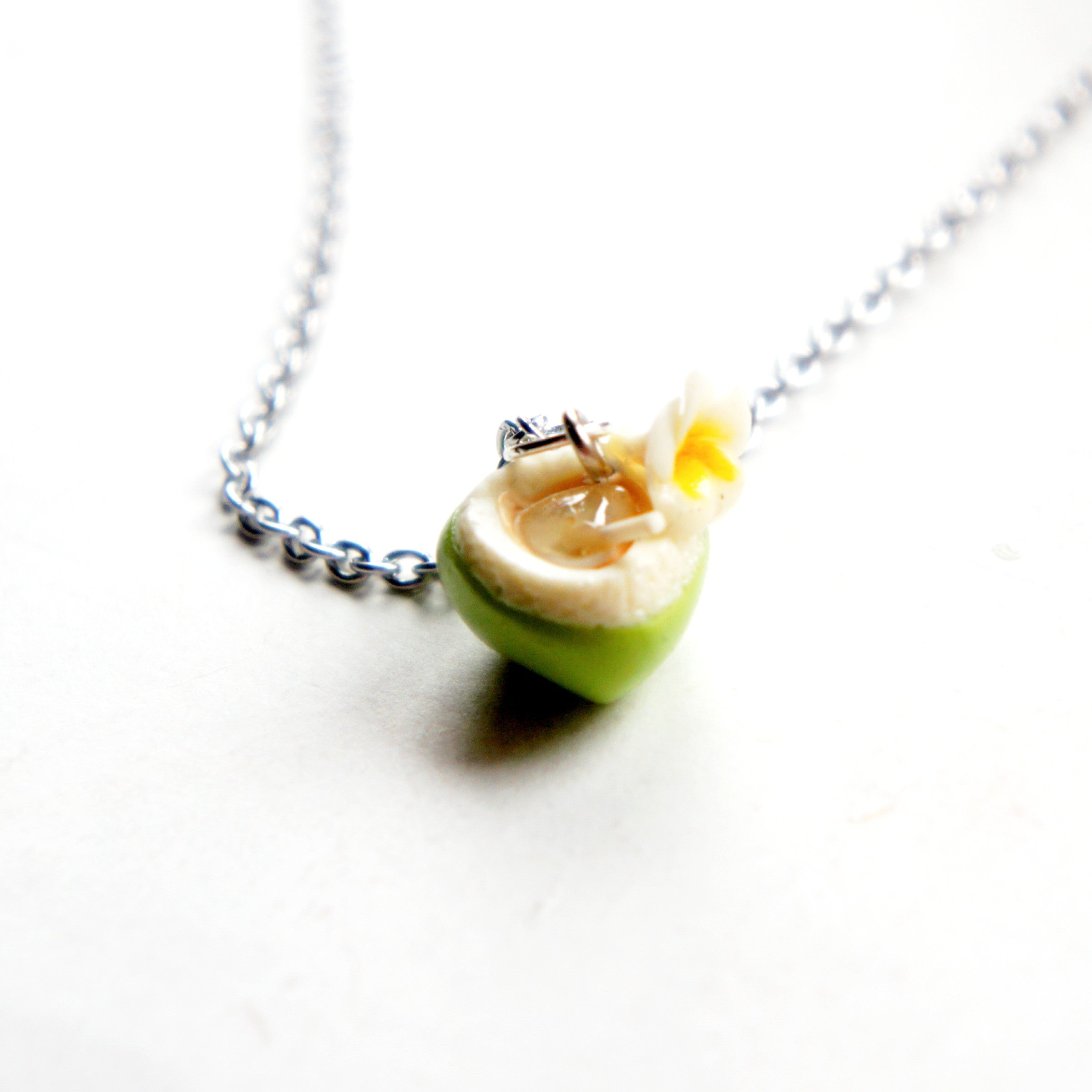 Coconut Juice Necklace - Jillicious charms and accessories