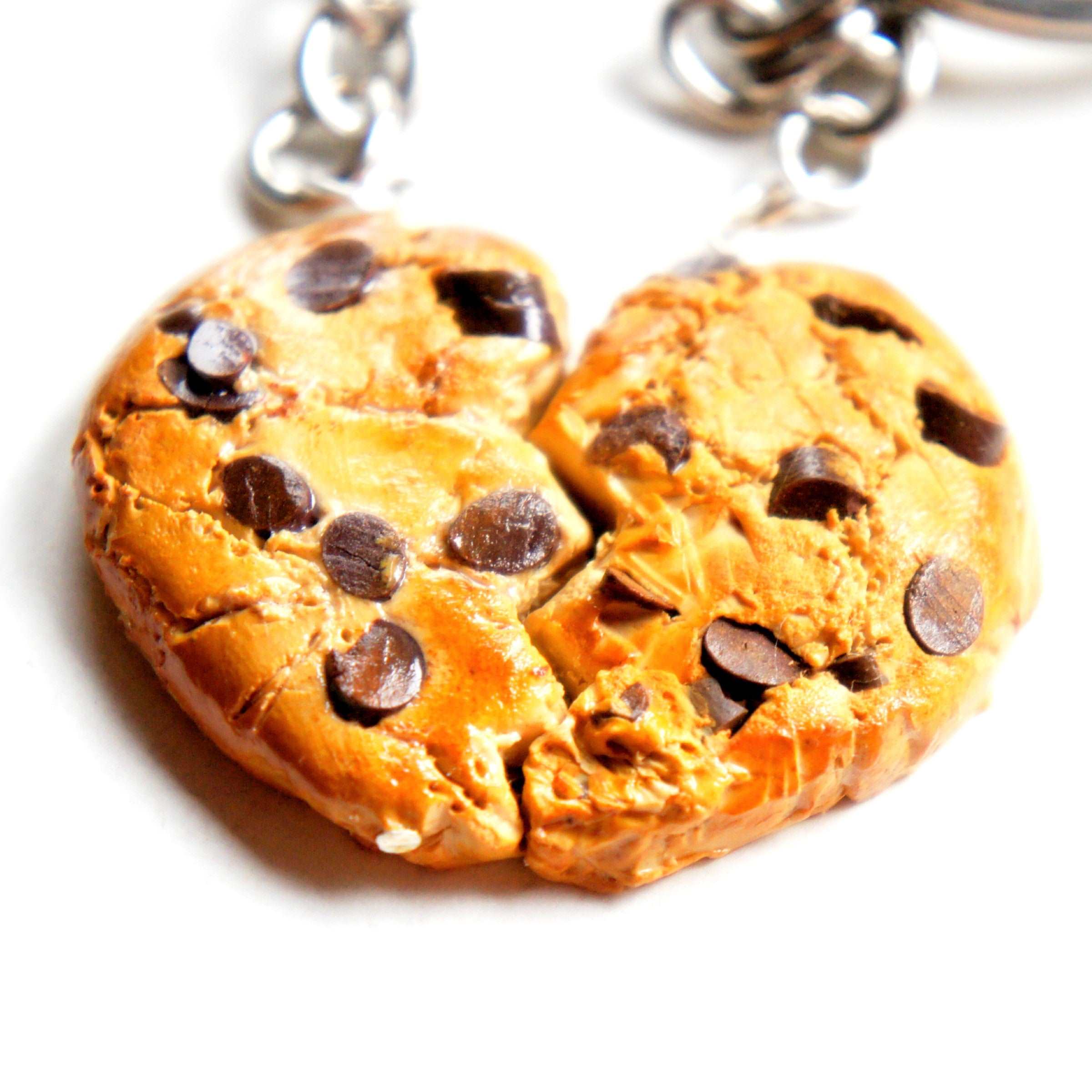 Chocolate Chip Cookie Friendship Keychain - Jillicious charms and accessories