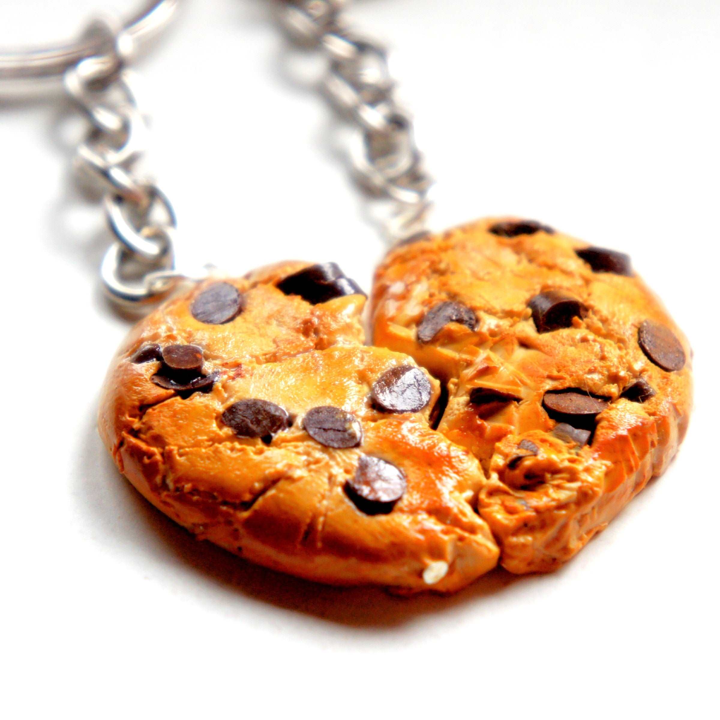 Chocolate Chip Cookie Friendship Keychain - Jillicious charms and accessories