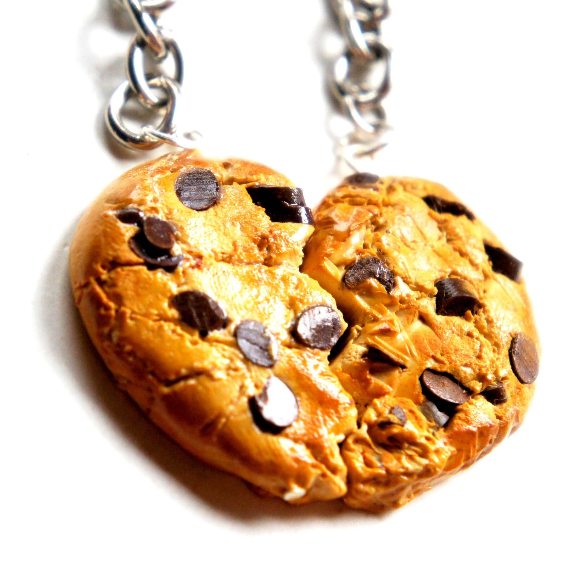 Chocolate Chip Cookie Friendship Keychain - Jillicious charms and accessories