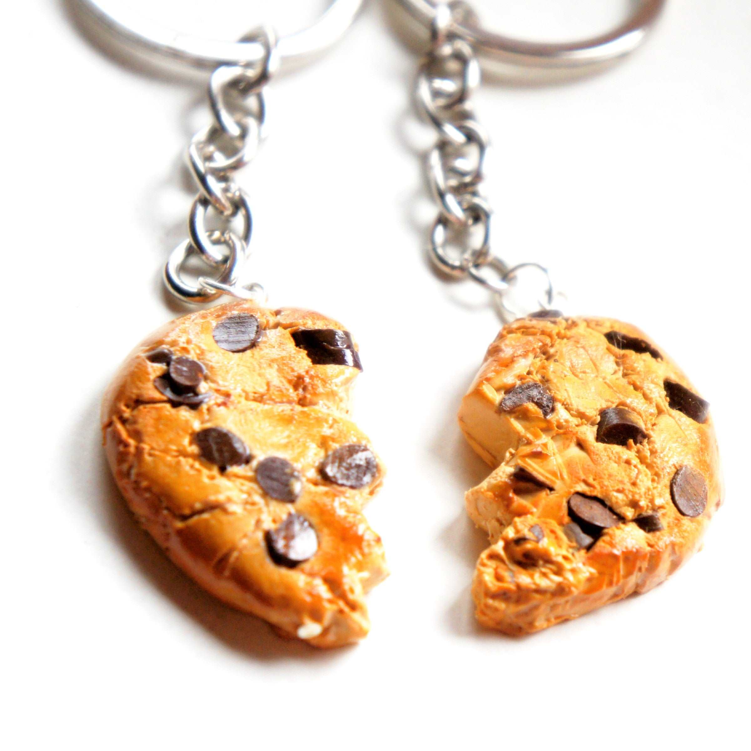 Chocolate Chip Cookie Friendship Keychain - Jillicious charms and accessories