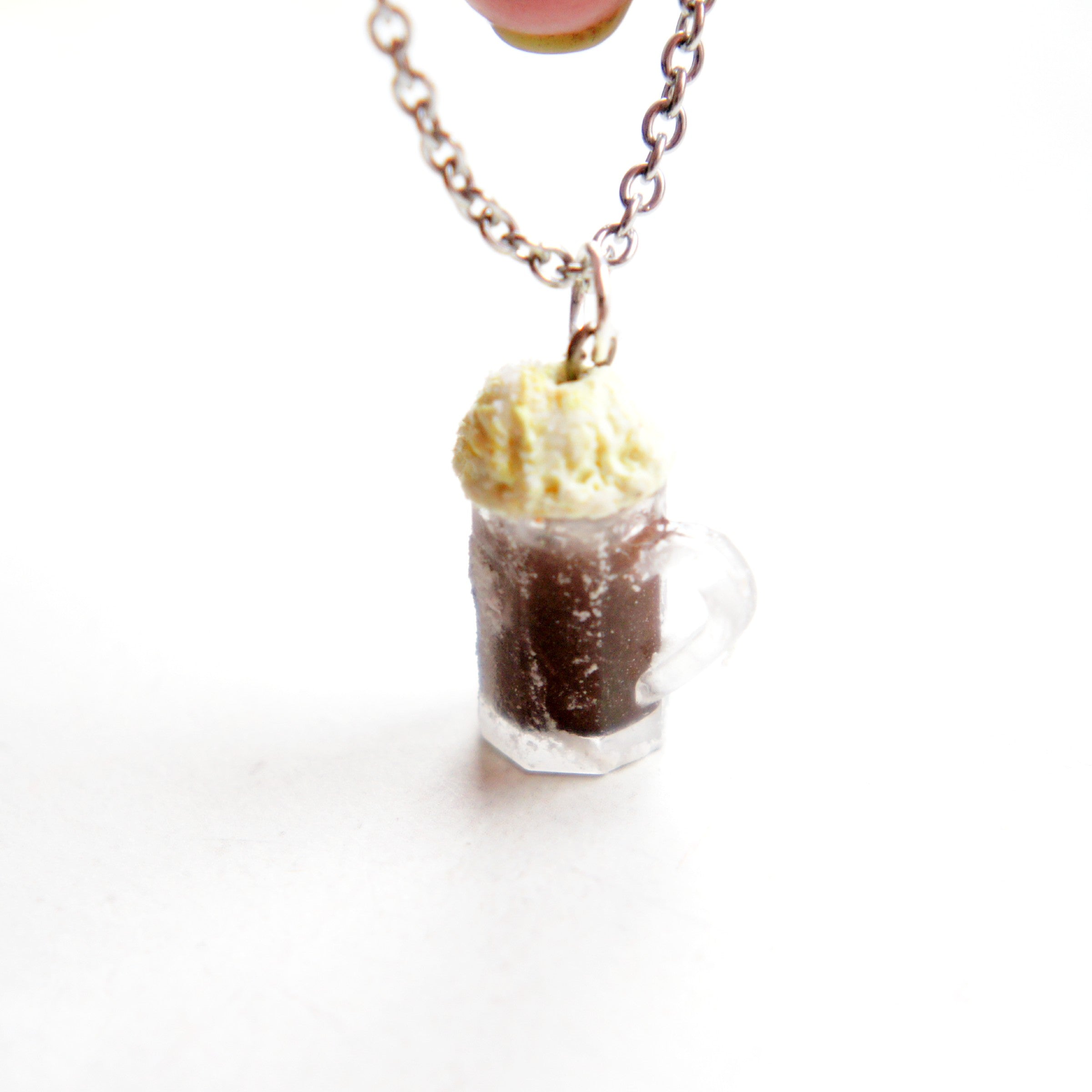 Root beer Float Necklace - Jillicious charms and accessories