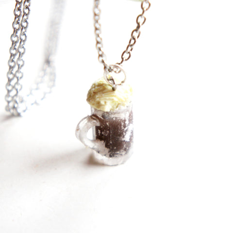 Root beer Float Necklace - Jillicious charms and accessories
