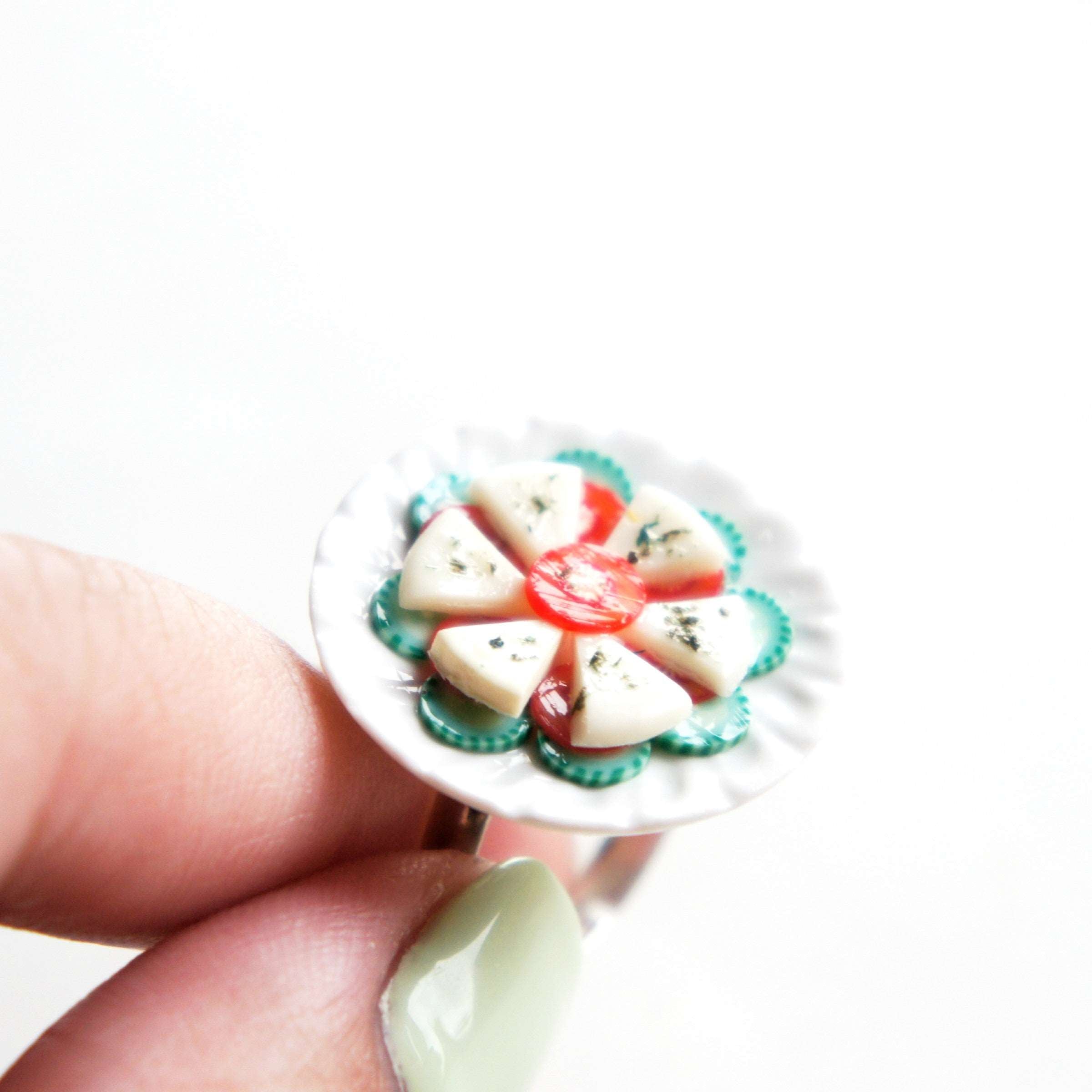 Caprese Salad Ring - Jillicious charms and accessories